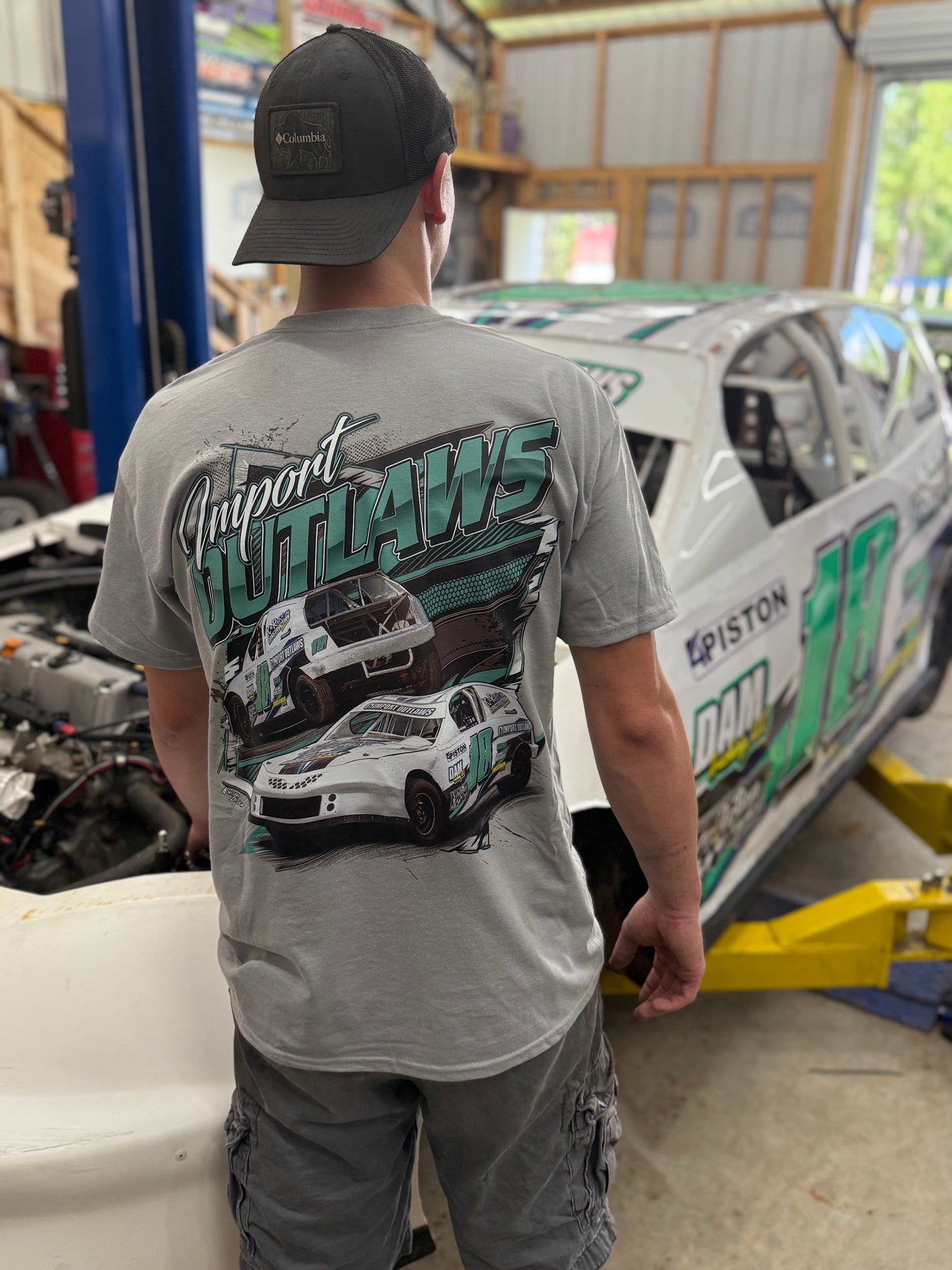 Import Outlaws SS T-Shirt - Grey